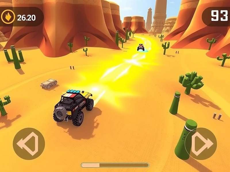 Minion Desert Race Gameplay Screenshot
